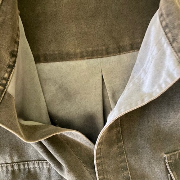 Modern Images Men's button down shirt Size LG Dark brown - Picture 4 of 5